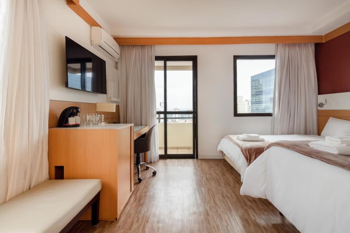 Bhomy Pinheiros - Flat Em Otima Regiao Q1601 Hotel Сао Паоло Екстериор снимка